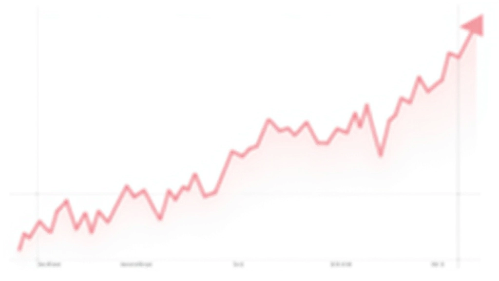 Historisches Liniendiagramm mit Inflationstrends über mehrere Jahrzehnte